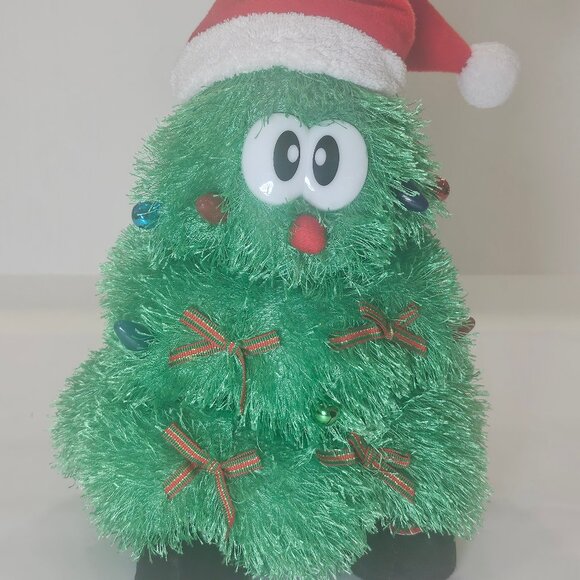 Sound N Light Plush Animated Rocking Around The Christmas Tree Lighted Moving - Picture 2 of 8